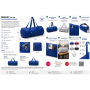 Bolsa de deporte personalizada plegable RPET de 20 litros con logotipo para empresas
