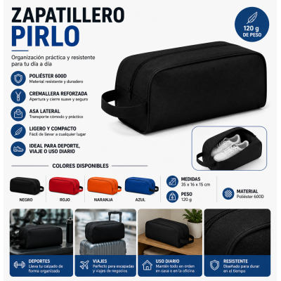 Zapatillero personalizado con logotipo para empresas y clubes deportivos