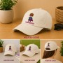 Gorra de algodón personalizada con logotipo ajustable para empresas