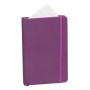 Libreta A6 personalizada con tapa rígida y cierre elástico para empresas