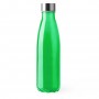 Botella de cristal personalizada de 650 ml con tapón de acero inoxidable para empresas