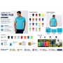 Camiseta técnica personalizada de poliéster transpirable para empresas y eventos