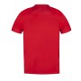 Camiseta técnica personalizada de poliéster transpirable para empresas y eventos