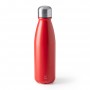 Bidón de aluminio personalizado de 550 ml con tapón antigoteo para empresas
