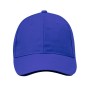 Gorra de algodón personalizada de 6 paneles con cierre ajustable para empresas