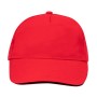 Gorra de algodón personalizada con frontal sin costura para empresas