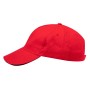 Gorra de algodón personalizada con frontal sin costura para empresas