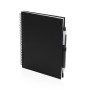 Libreta ecológica personalizada con bolígrafo y logotipo para empresas