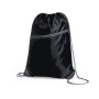 Mochila saco personalizada con bolsillo de cremallera y logotipo para empresas