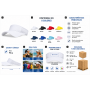 Visera deportiva personalizada con cierre ajustable para empresas y eventos