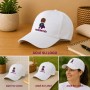 Gorra premium de algodón personalizada con cierre ajustable para empresas