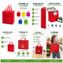 Bolsa térmica personalizada de 10 litros con cremallera para empresas
