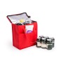 Bolsa térmica personalizada de 10 litros con cremallera para empresas