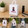 Bolsa reutilizable Non Woven personalizada con logotipo para empresas