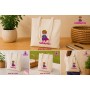 Bolsa de algodón ecológica personalizada con logotipo para empresas