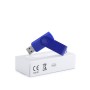 Memoria USB giratoria personalizada de 16 GB con clip metálico para empresas