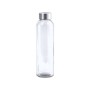 Botella de cristal personalizada de 500 ml con tapón de acero inoxidable para empresas