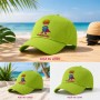 Gorra premium de algodón personalizada con cierre ajustable y logotipo para empresas