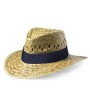 Sombrero de paja personalizado con cinta para eventos de verano y empresas