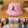 Gorro Bucket de algodón personalizado con logotipo para eventos y empresas