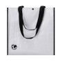 Bolsa reutilizable laminada personalizada resistente hasta 12 kg con logotipo para empresas