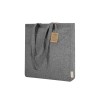 Bolsa Tote de algodón reciclado ligera con fuelle personalizada para empresas