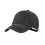 Gorra de algodón efecto lavado personalizada con hebilla metálica para empresas