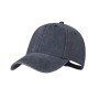 Gorra de algodón efecto lavado personalizada con hebilla metálica para empresas