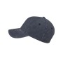 Gorra de algodón efecto lavado personalizada con hebilla metálica para empresas
