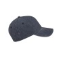 Gorra de algodón efecto lavado personalizada con hebilla metálica para empresas