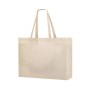 Bolsa para sublimación con fuelle y asas largas personalizada para empresas