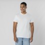 Camiseta blanca de algodón personalizada 150 g con logotipo para empresas