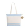 Bolsa Tote de algodón reciclado con cremallera personalizada para empresas