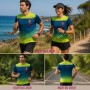 Camiseta técnica running Elastec personalizada para hombre y mujer con logotipo para empresas