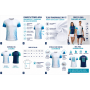 Camiseta técnica running transpirable personalizada con logotipo para empresas