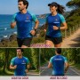 Camiseta técnica running transpirable personalizada con logotipo para empresas
