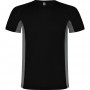 Camiseta técnica Roly Shanghai transpirable bicolor personalizada para empresas