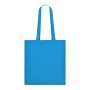 Bolsa de algodón con asas largas personalizada con logotipo para empresas