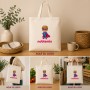 Bolsa Tote de algodón personalizada con logotipo para empresas