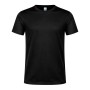 Camiseta técnica transpirable de panel de abeja personalizada con logotipo para empresas