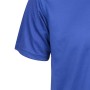 Camiseta técnica transpirable de panel de abeja personalizada con logotipo para empresas