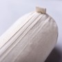 Estuche cilíndrico de algodón personalizado con logotipo para empresas