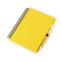Libreta de cartón reciclado con bolígrafo personalizada con logotipo para empresas