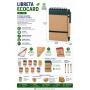 Libreta de cartón reciclado con bolígrafo personalizada con logotipo para empresas