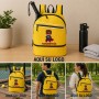 Mochila deportiva con compartimento para calzado personalizada con logotipo para empresas