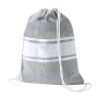 Mochila pareo de algodón reciclado personalizada con logotipo para empresas
