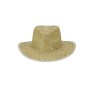 Sombrero de paja trenzada personalizado con logotipo para empresas y eventos