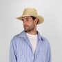 Sombrero de paja blanco personalizado con logotipo para empresas y eventos