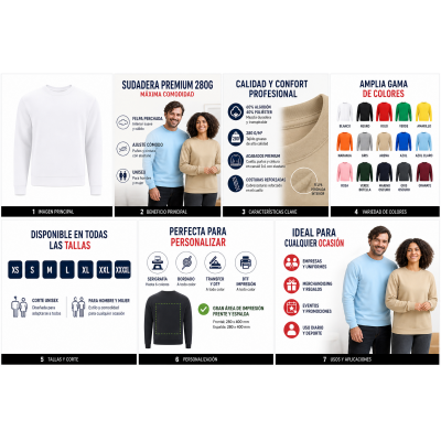 Sudadera unisex de algodón personalizada con logotipo para empresas
