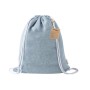 Mochila pareo de algodón reciclado personalizada con logotipo para empresas